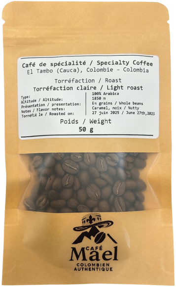 El Tambo (Cauca), Colombie 50 g