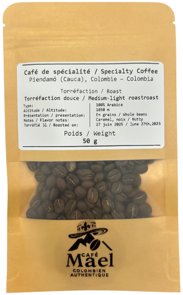 Piendamó (Cauca), Colombie 50 g